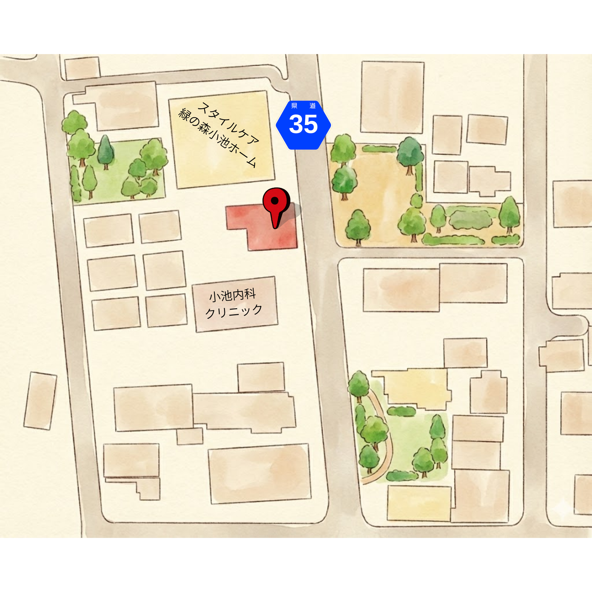 アクセスマップ